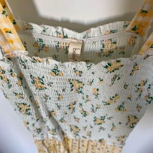 Bebop Summer Maxi, Small, Yellow and White Floral